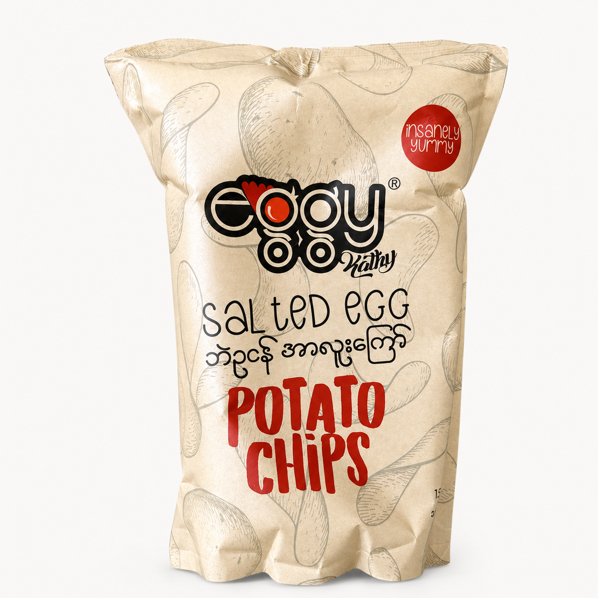 Eggy Salted Egg Potato – Eggy ဘဲဥငန်အာလူးကြော်