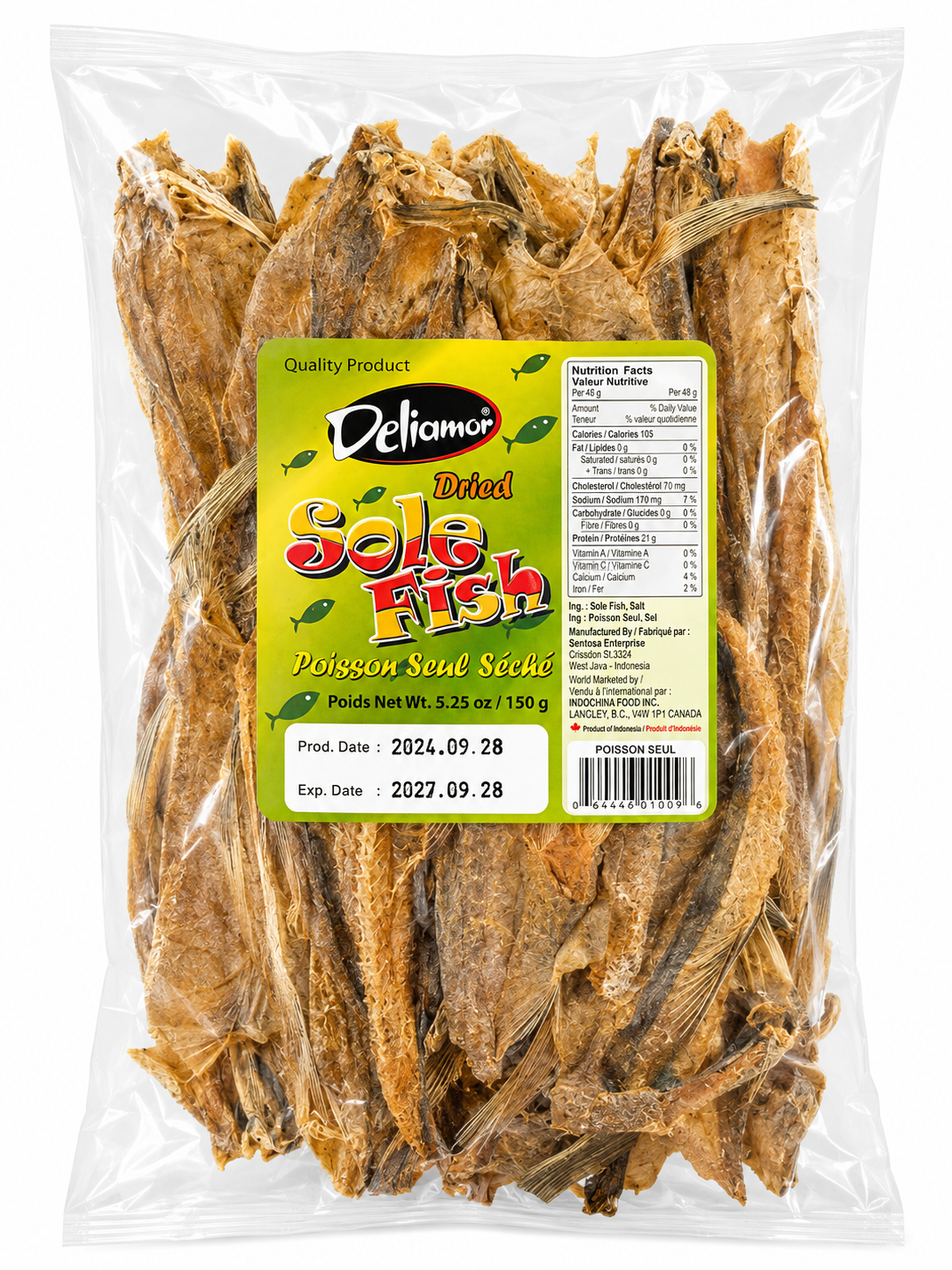 ငါးခြောက် – Dried Sole Fish