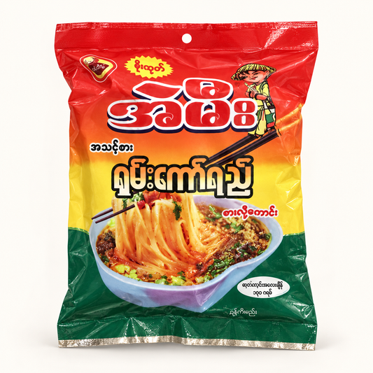 ရှမ်းကော်ရည်ခေါက်ဆွဲ – Ae Mee Shan Starchy Noodle(130g)