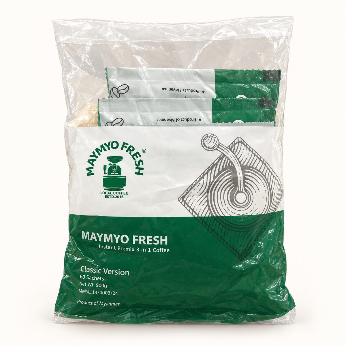 မေမြို့ နှပ်ကော်ဖီ – May Myo Coffee(125g)