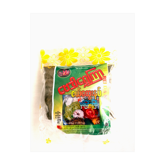 ဗေဒါရွှေကြာ ငယ်ထွေးနှပ် – Beda Shwe Kya Mixed Pressed Snack (Small)